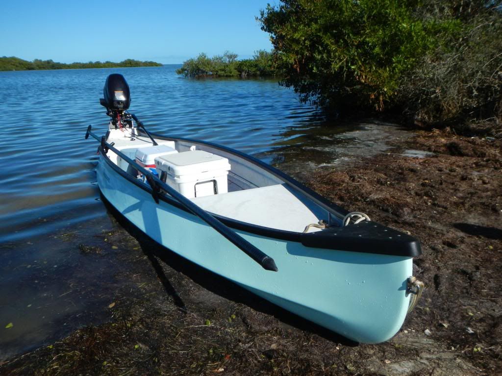 Gheenoe push pole holders Dedicated To The Smallest Of Skiffs